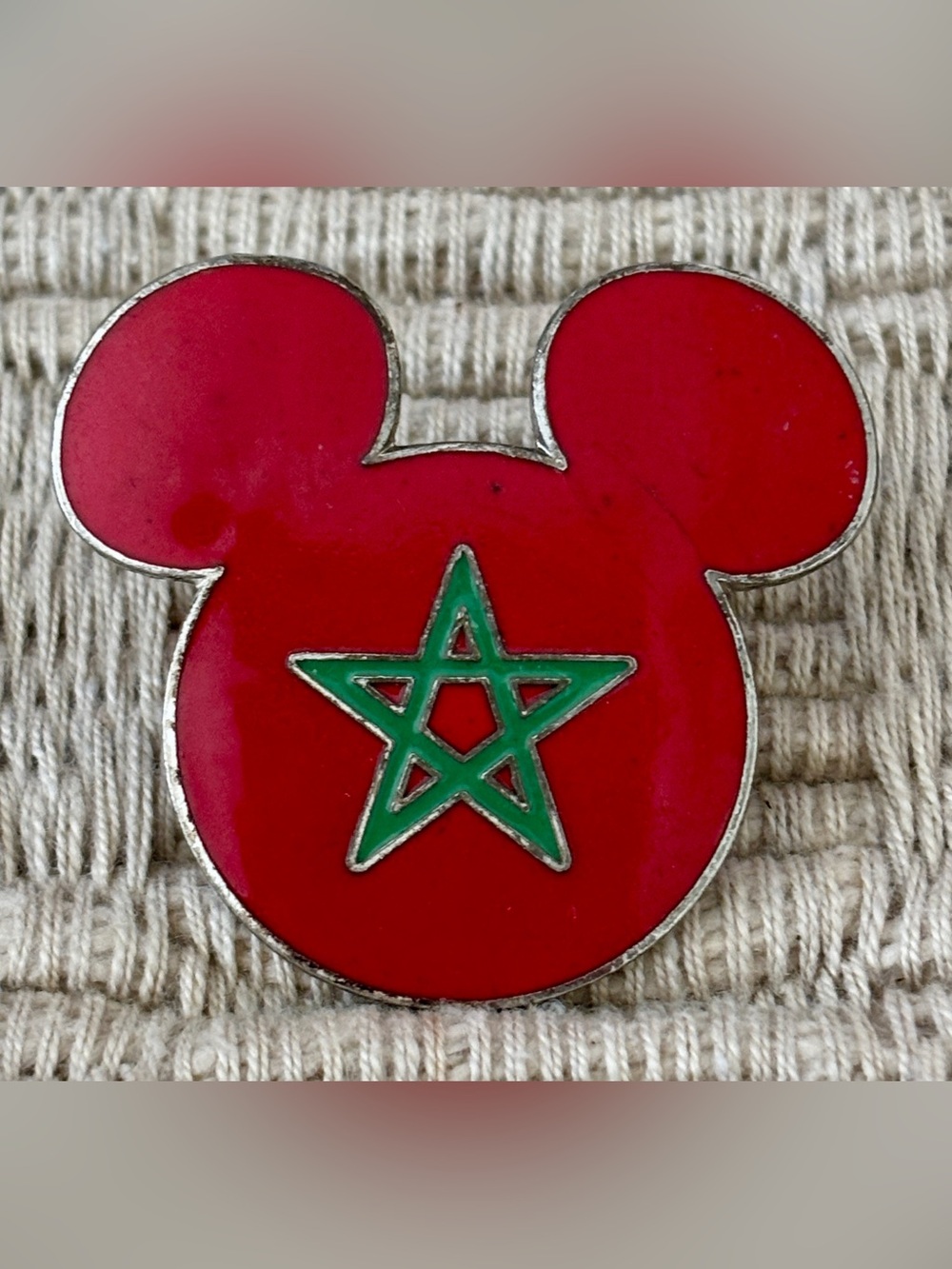 DISNEY 2000 WDW *Original* Epcot World Showcase Morocco Mickey Mouse Icon Pin